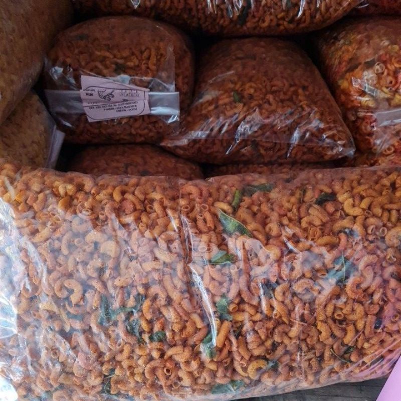 

2Xbtygneal Sakha Snack ) 1Kg Makaroni Pipa Varian Rasa By Jayamakmur2 Snack