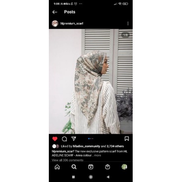 Adeline Scarf Anna by Heaven Lights