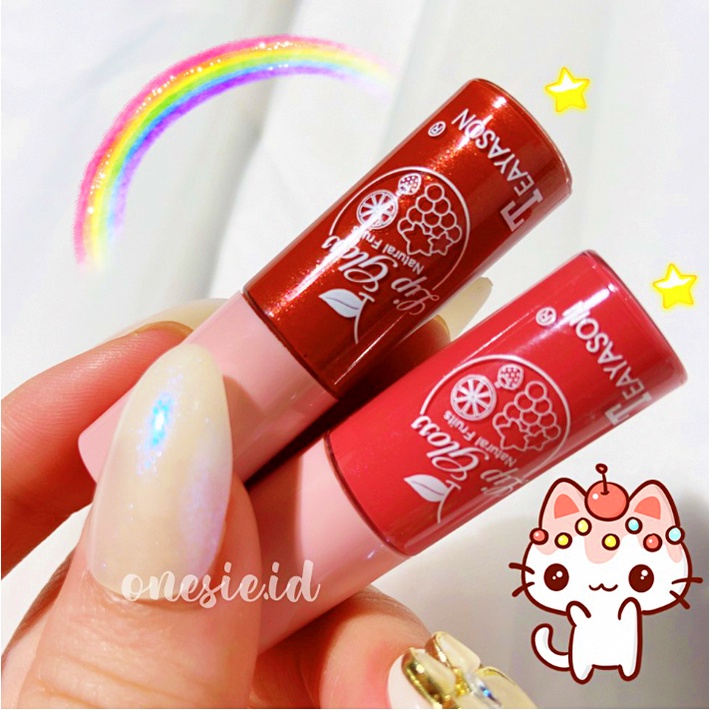 Teayason Lip Glow Glitter Lipstik Liquid Cair Lipstick 10 Warna Waterproof XX002