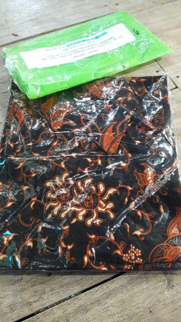 Size M L Xl Xxl Xxxl Bswart Batik Hrb026 Kenongo Hem Pendek Padi Pekalongan M L Xl Batik Pria Murah