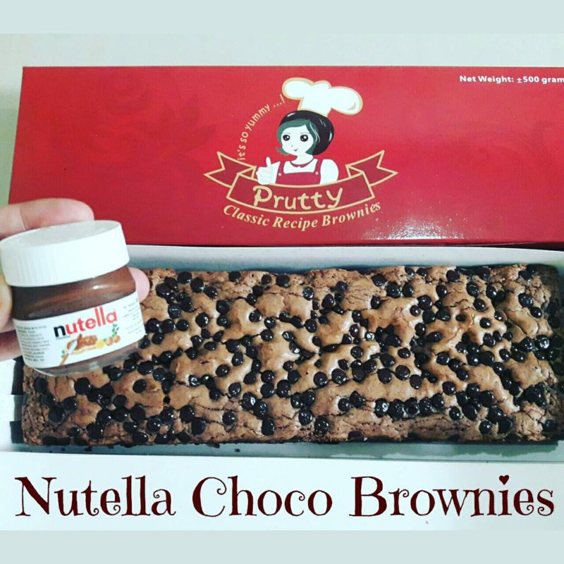 

NUTELLA CHOCO BROWNIES