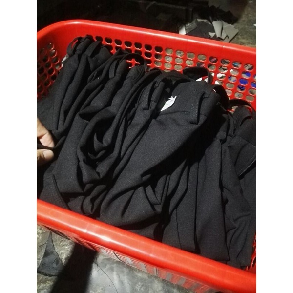 Celana pdl kempol polri kain luster atau stanwel