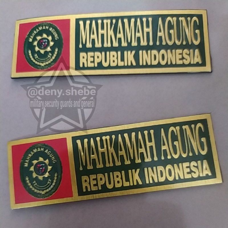 setiker mahkamah agung MA plat motor atau plat mobil 22500 dapat dua