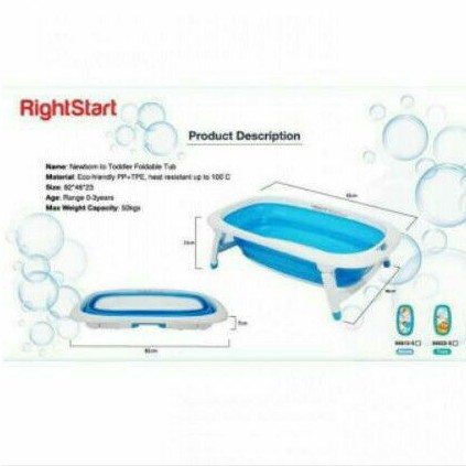 BAK MANDI LIPAT RIGHT START-BATH UP BABY