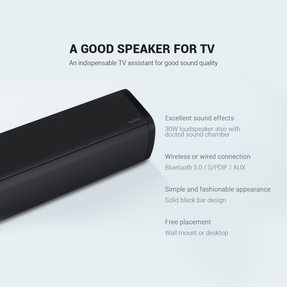 MI Redmi TV Soundbar Bluetooth Wired and Wireless Audio Speaker