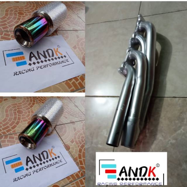 Knalpot Mobil HKS+Header galvanis Grandmax Pick Up