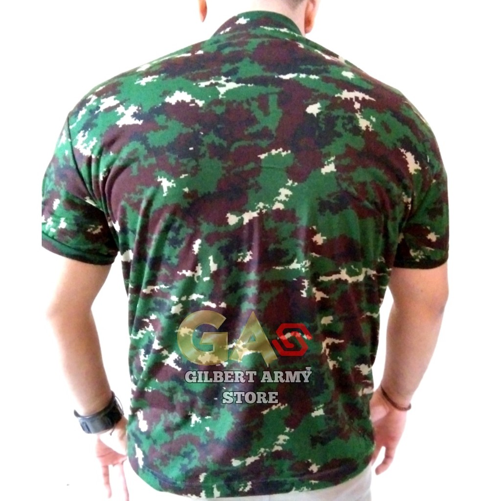 Kaos Loreng Nkri Malvinas Lengan Pendek Oblong Daleman Tni S,M,L,XL,Jumbo GILBERT ARMY STORE Tshirt  Atasan Pria Terbaru