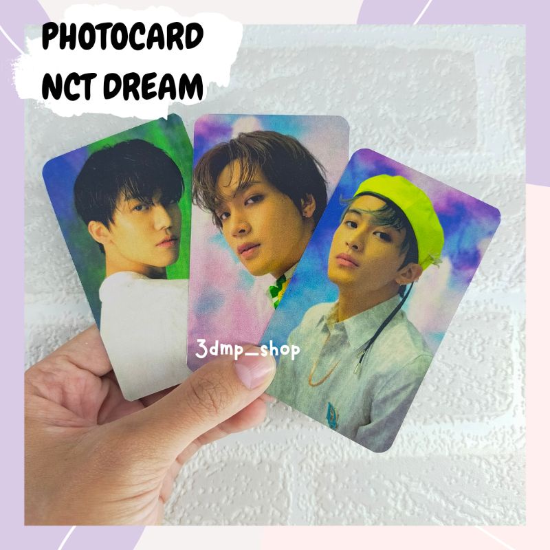 [25 Lembar] photocard lomo photo card nct dream hello future peace love one day big thrills past