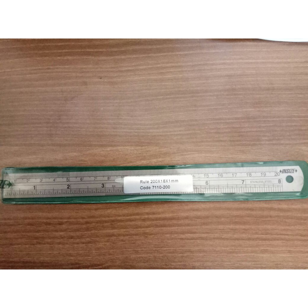 

INSIZE PENGGARIS STAINLESS STEEL STEEL RULE 150CM INSIZE 7110-1500