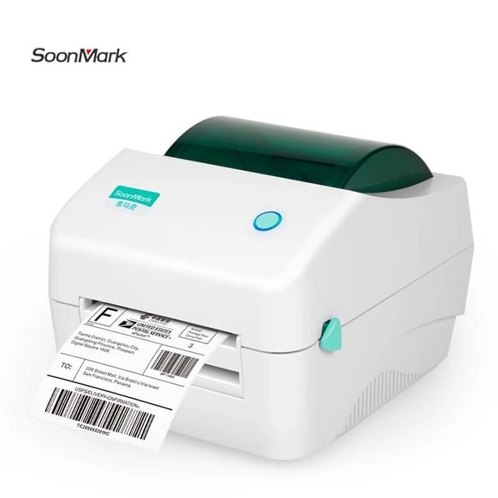 Thermal PRINTER Label Mesin Printer Kertas Resi Printer Barcode Printer Termal M8 Super Cepat