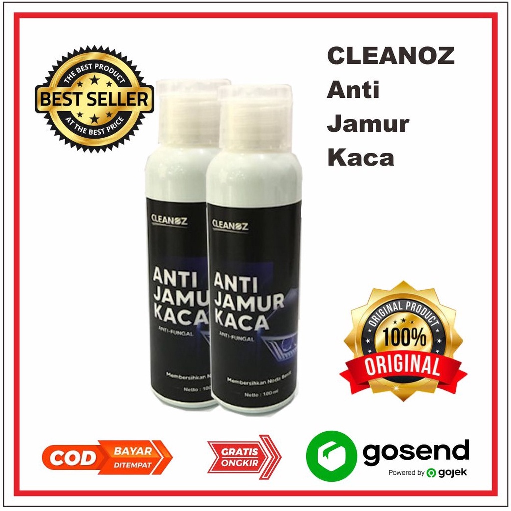 Cleanoz anti jamur kaca |pembersih jamur kaca mobil & motor