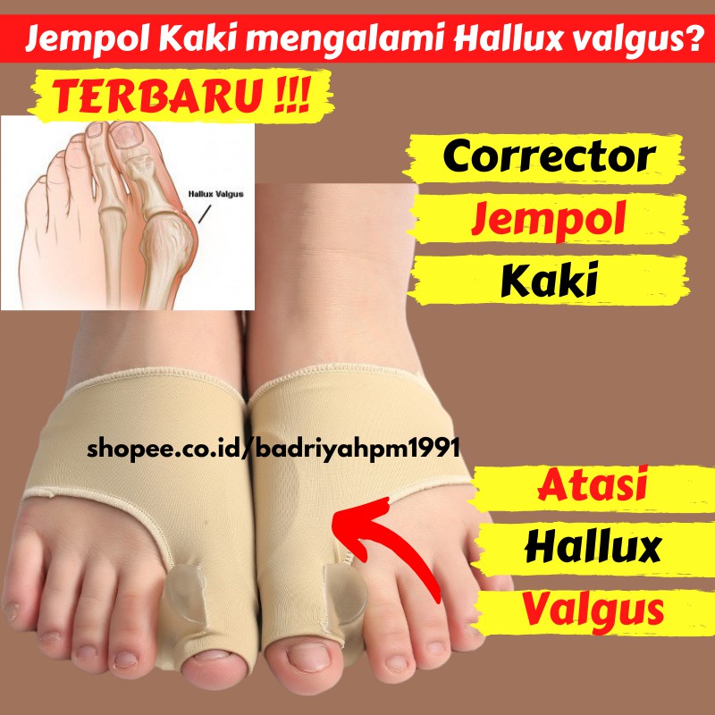 Original Korektor Jempol Kaki Bengkok Alat Pelurus Tulang Jempol Korektor Ibu Jari Kaki Bengkok