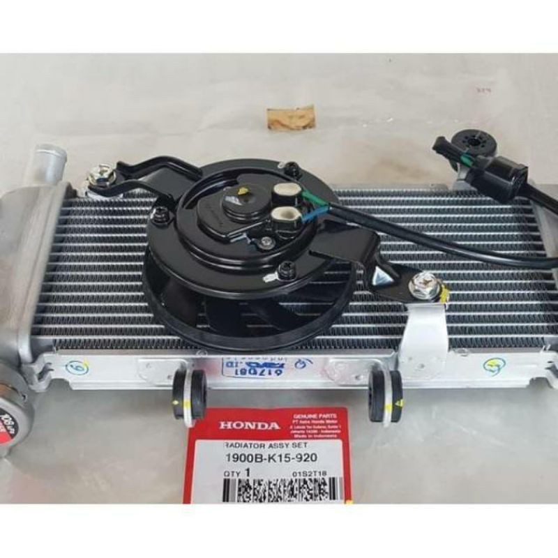 radiator CB 150 r led CB150R LED CBR 150 LED FACELIFT SET KIPAS RADIATOR