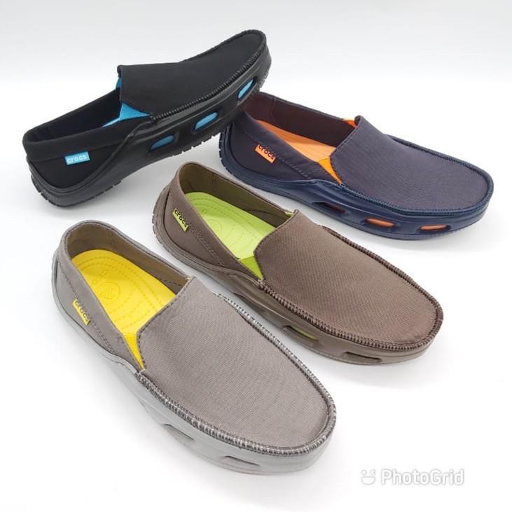 TERMURAH Sepatu Crocs Tideline Sport Kanvas Man / Croc / Tideline kanvas / Crocs Kanvas Canvas Man