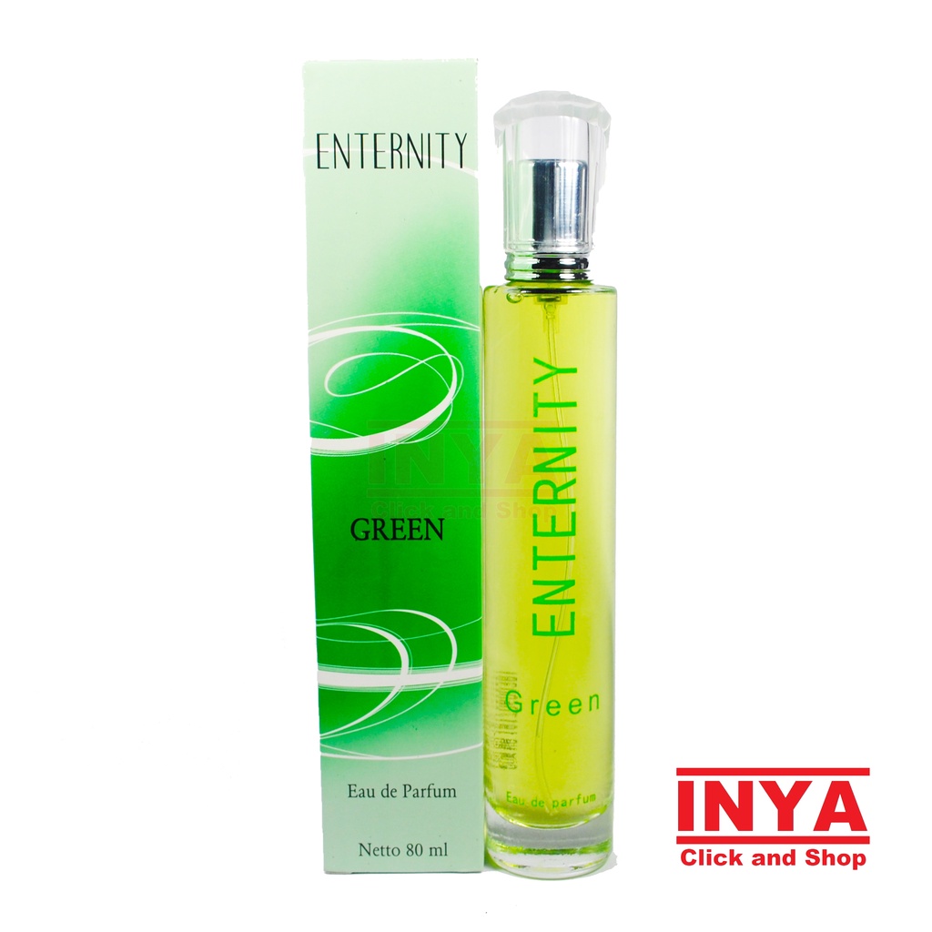 ENTERNITY GREEN 80ml EAU DE PERFUME HIJAU - Parfum