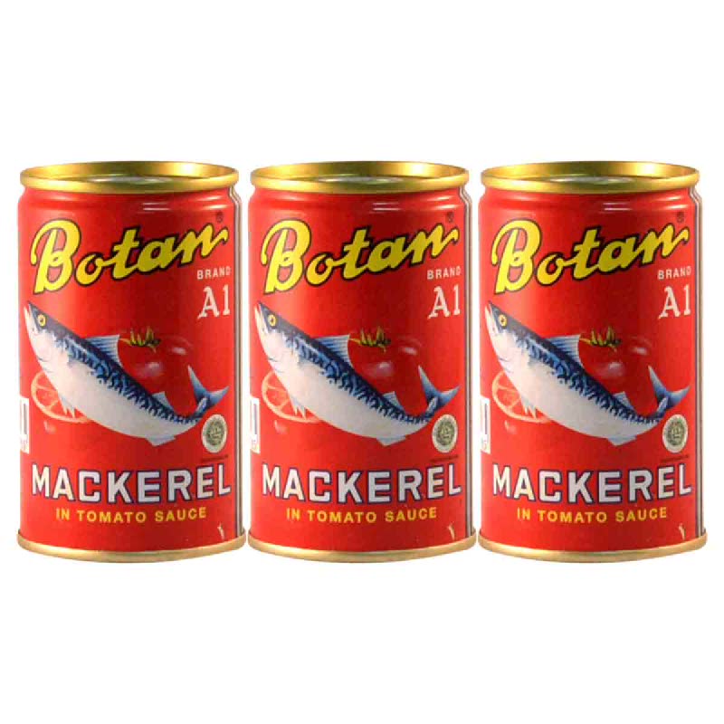 Botan Mackerel Lokal Can 155 gram