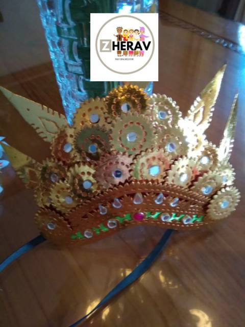 Mahkota Bali Legong Bunga /Kulit
