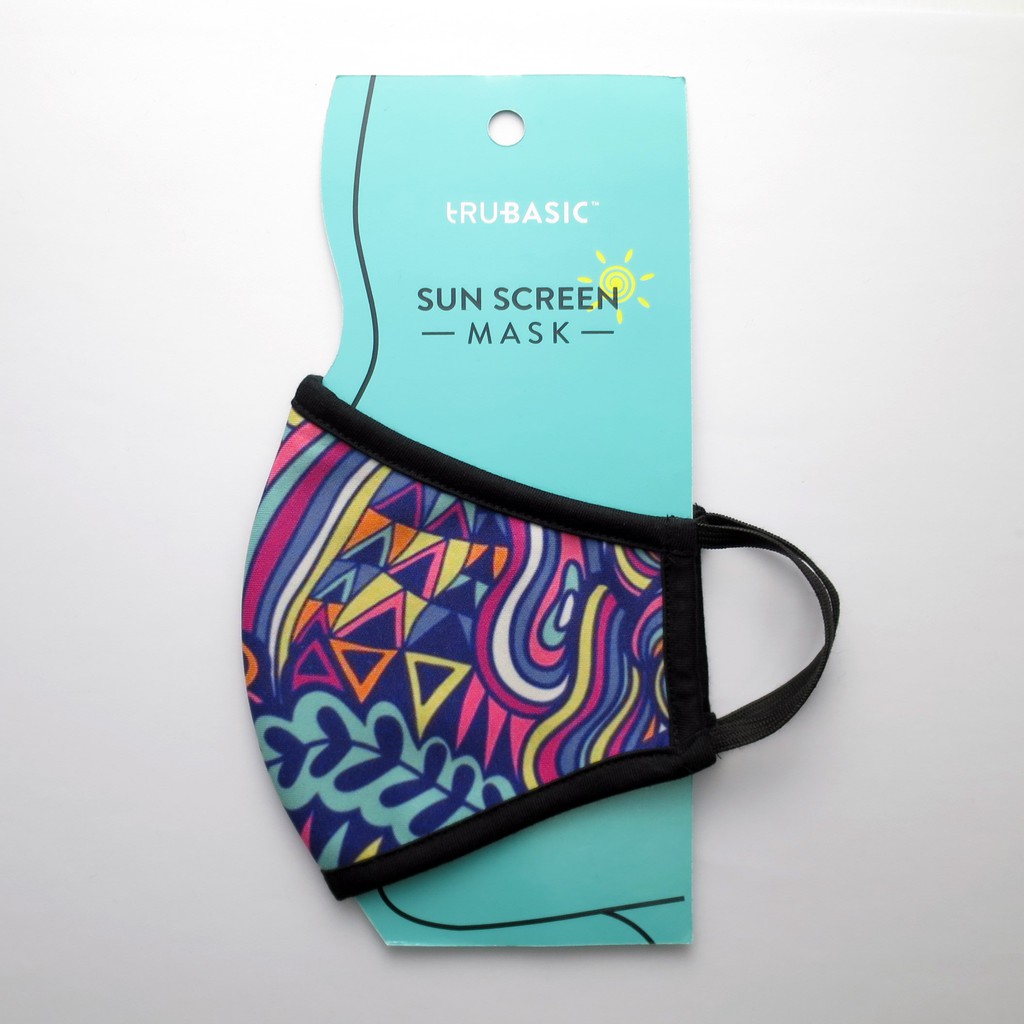 

SUNSCREEN MASK / MASKER Print Abstract Floral F4