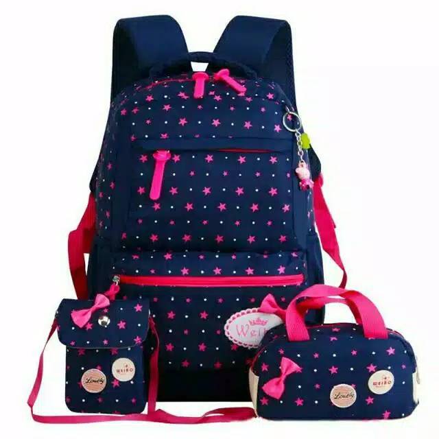 NEW TAS MULTIFUNGSI CEWEK COWOK BOXO PRIMEIRO HITAM KULIAH SEKOLAH KERJA TULIP SLET