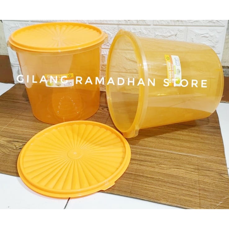 3 PCS TOPLES GREENLINE SEALWARE BULAT UKURAN 10 LITER