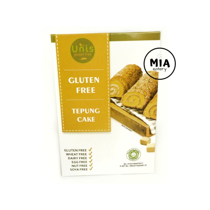 

MURAH Tepung Premix Cake UNIS Gluten Free Kue Bebas Gluten