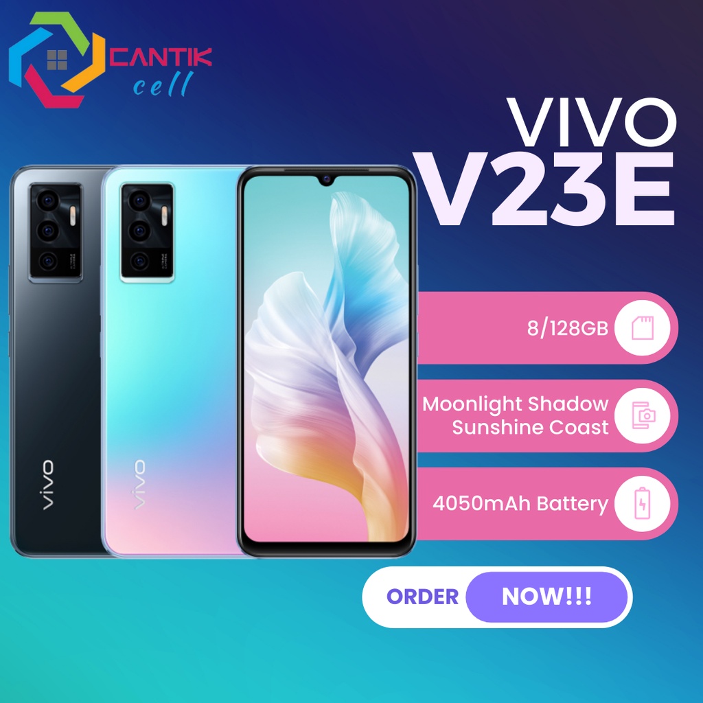 VIVO V23e 8/128GB GARANSI RESMI HP VIVO TERMURAH