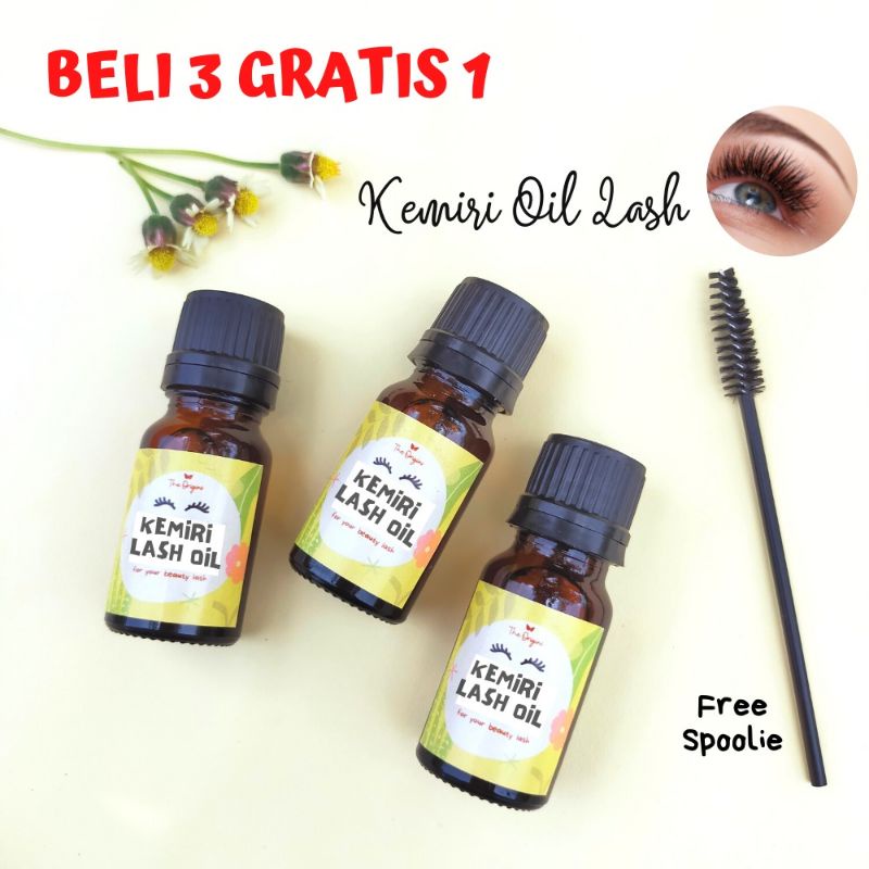 SERUM BULU MATA KEMIRI LASH OIL SERUM  EYELAS SERUM PENUMBUH