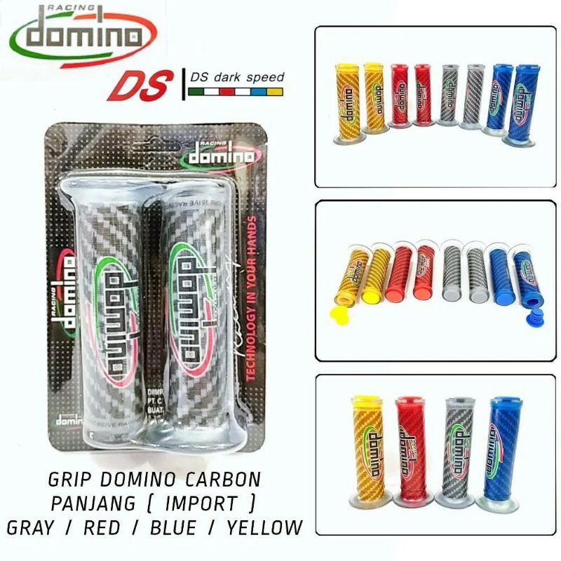 Grip karbon kitaco panjang -handgrip sarung stang monel karbon universal srmua