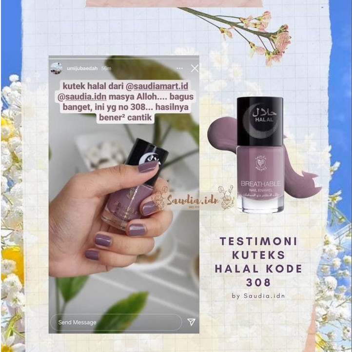 Kutek HALAL MIKYAJY (Breathable) WUDHU FRIENDLY