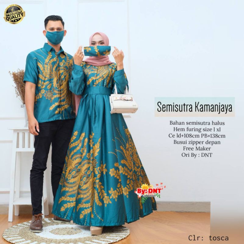 COUPLE GAMIS SEMISUTRA KAMAJAYA