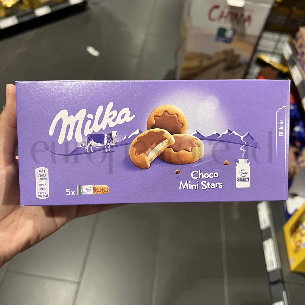 

Milka Choco Mini Stars 185 gr | Cookies milk cream milka