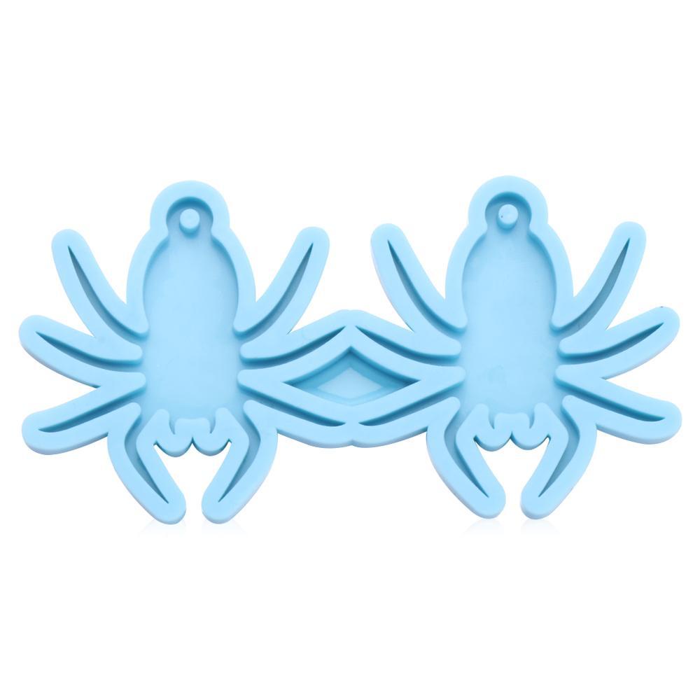 Solighter Anting Cetakan Resin Handmade Membuat Perhiasan Alat Menjuntai Kristal Resin Silicone Mold