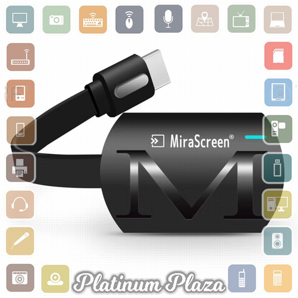 MiraScreen G4 AnyCast Miracast HDMI Dongle Wifi 1080P - Black`QD6RFC-