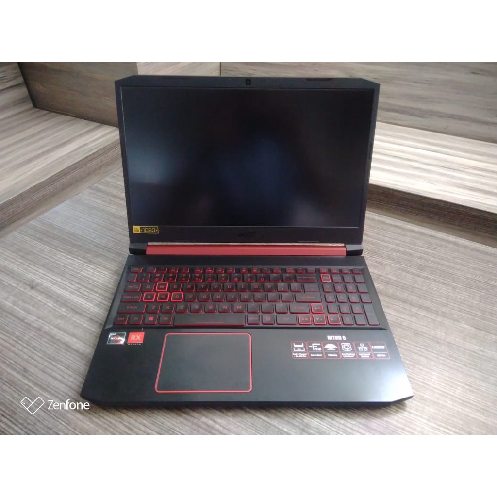 Acer Nitro 5 AN515-43 [LIKE NEW] Ryzen 5 3550H 8GB 512GB Masih Garansi Resmi