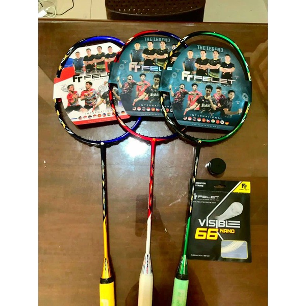 RAKET FELET ARCANA 90 (Free Visible 66 & Grip) //RAKET BADMINTON ORIGINAL