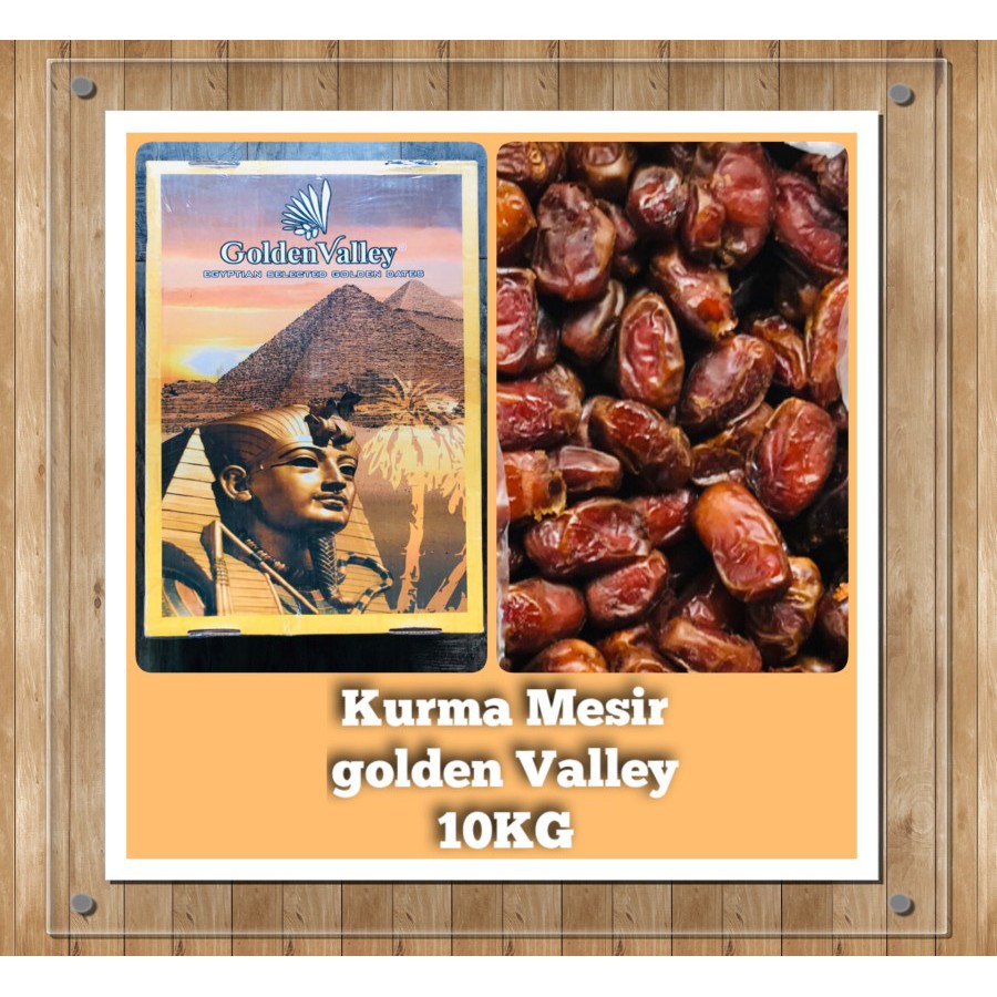 

Kurma Mesir Golden Valley 10 kg