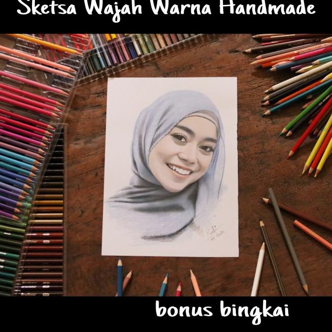 SKETSA WAJAH WARNA termurah