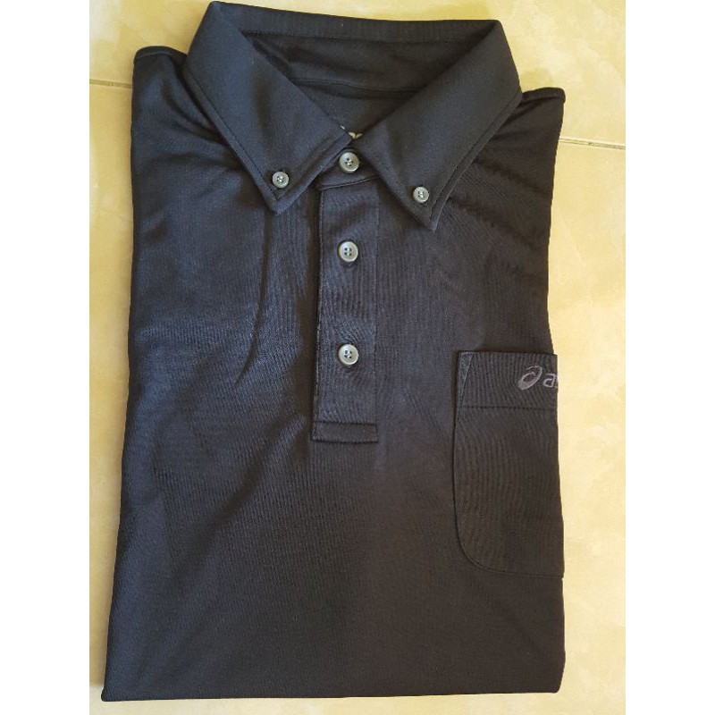 kaos kerah dry fit asics