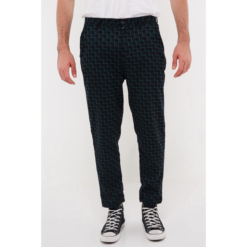 

Erigo Checked Pants Tory Green