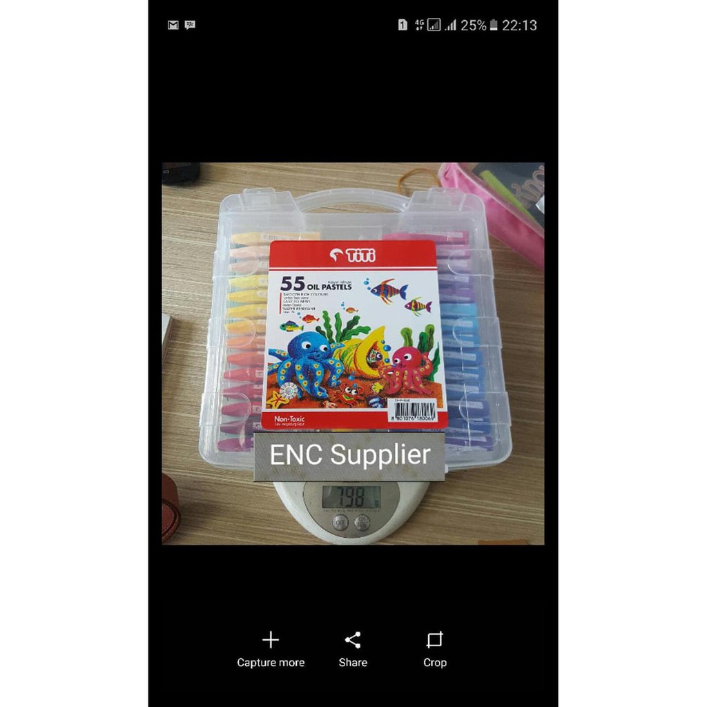 

Murmer At 158 Titi Crayon 55 Warna Oil Pastel Promo