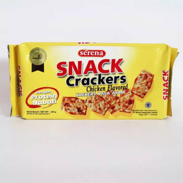 

Biskuit Serena Snack Crakers 240g