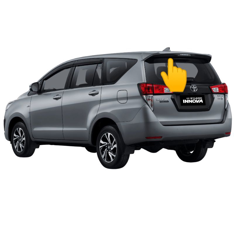spoiler pintu bagasi atas innova reborn original