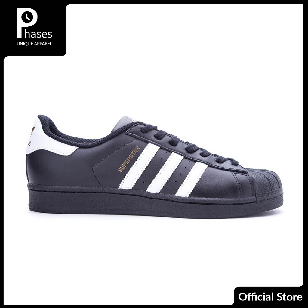 Adidas Superstar Black Foundation Original Import