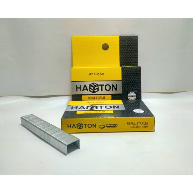 

Anak Hektar Refill Staples Ukuran 8 x 11mm Hasston