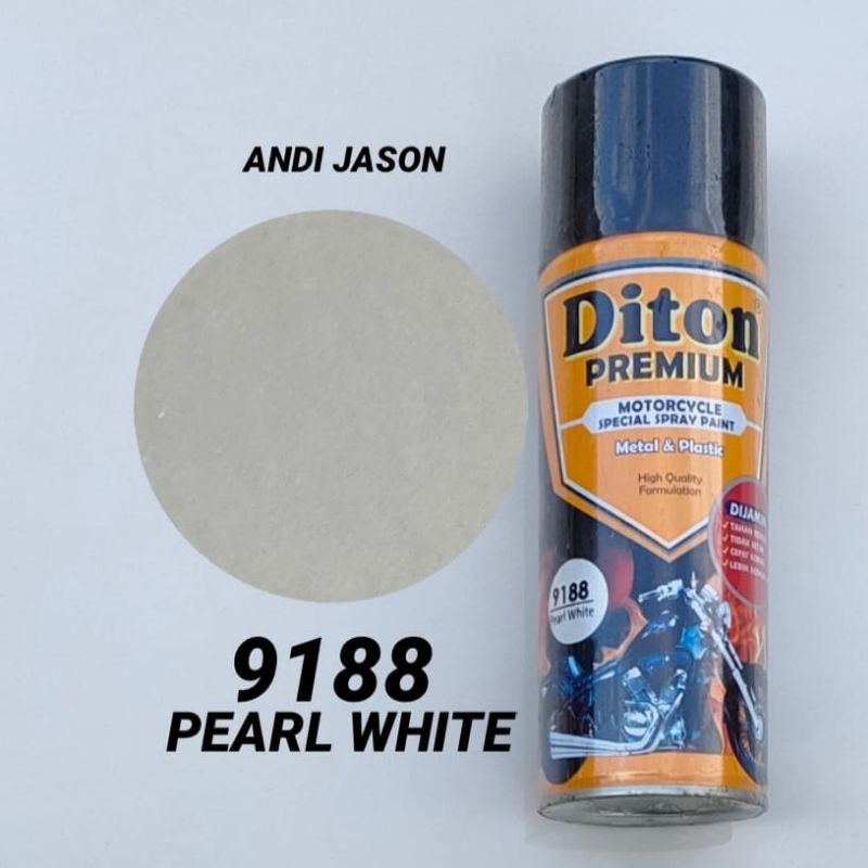 DITON PREMIUM CAT SEMPROT TAHAN BENSIN 400CC 9188 PEARLWHITE