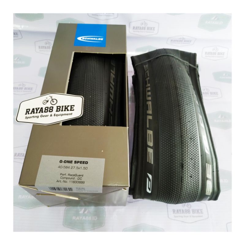 RAYA88 SCHWALBE G-ONE SPEED BAN SEPEDA 27.5 x 1.50 HYBRID GRAVEL MTB 650b