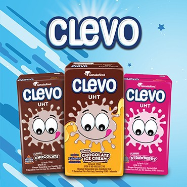 

Clevo Susu UHT Rasa Coklat / Stroberi 115ml