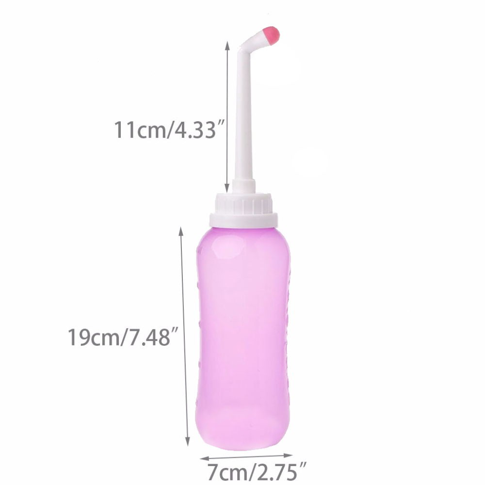 Semprotan Cebok Toilet Portable Travel Bidet Sprayer 560ML - WS500 - Pink