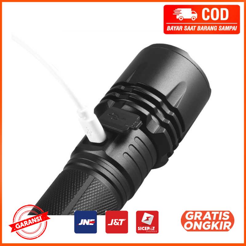 Senter LED Tactical Flashlight - P50