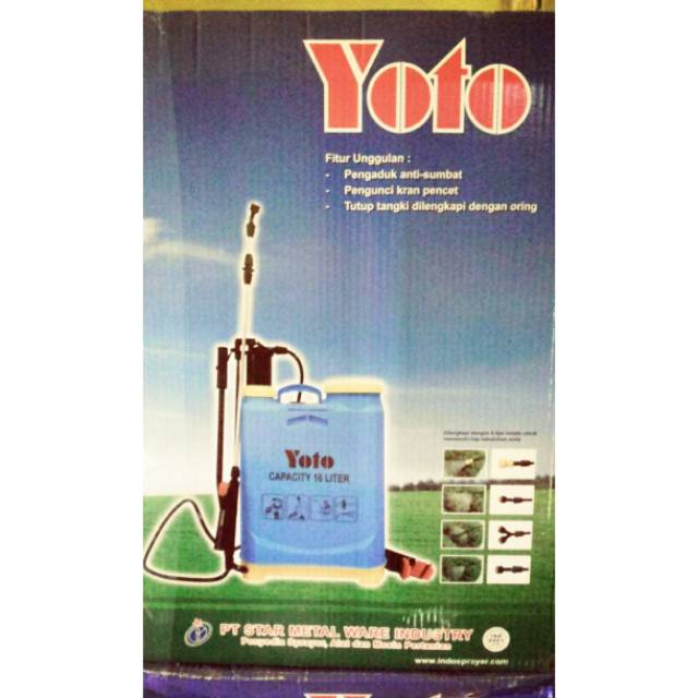 Semprotan tanaman hama virus 16L